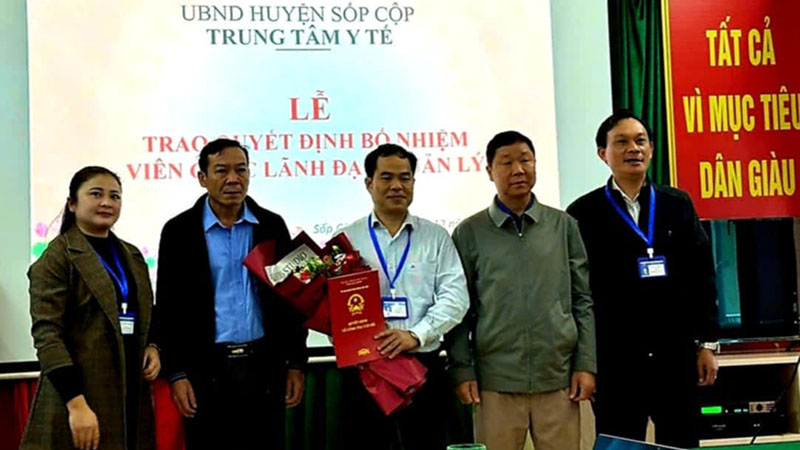 Hội nghị công bố quyết định bổ nhiệm viên chức quản lý
