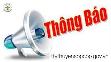 Thông báo Kế hoạch tổ chức xét thăng hạng chức danh nghề nghiệp viên chức năm 2023 của Sở y tế tỉnh Sơn La